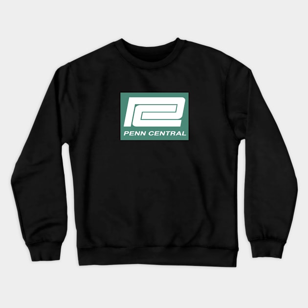 Vintage Defunct Penn Central Railroad Crewneck Sweatshirt by Railway Tees For All